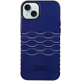 Audi IML MagSafe Case iPhone 15 Plus / 14 Plus 6.7" blauw/navy blauw hardcase AU-IMLMIP15M-A6/D3-BE