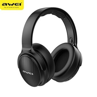 AWEI draadloze over-ear koptelefoon Bluetooth A780BL zwart/zwart.