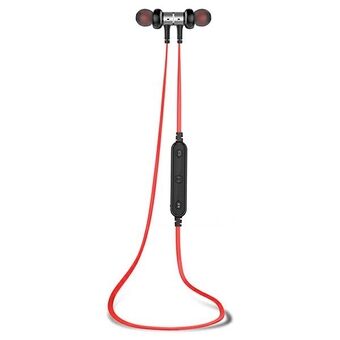 AWEI Bluetooth sportkoptelefoon B923BL rood/rood magnetisch