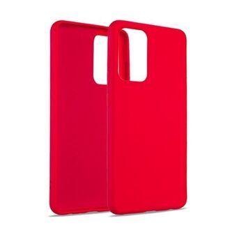 Beline Case Silicone iPhone 12/12 Pro 6.1" rood/rood