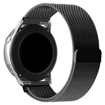 Beline pasek Horloge 22mm Fancy zwart