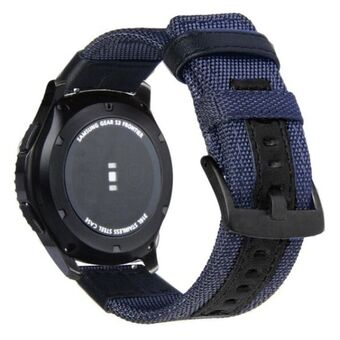 Beline 22mm Weekender blauw/zwart horlogeband