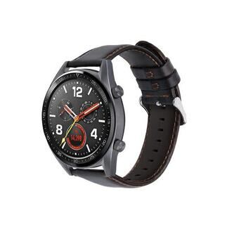 Beline 20mm GT horlogeband donkerbruin / donkerbruin
