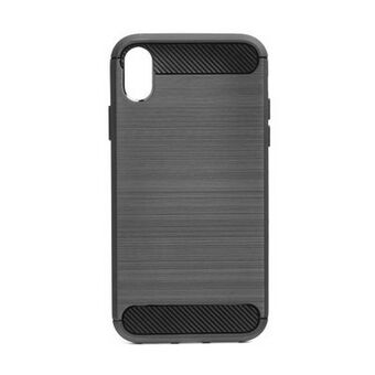 Beline Case Carbon Samsung A41 zwart/zwart