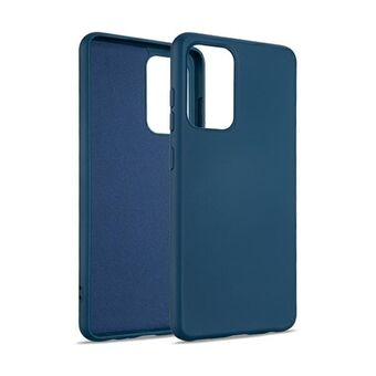 Beline Case Silicone Samsung M52 blauw/blauw