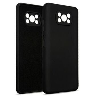 Beline Case Silicone Xiaomi Poco X3 zwart/zwart