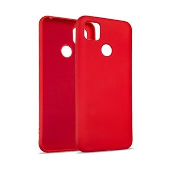 Beline Case Silicone Xiaomi Redmi 10C rood / rood