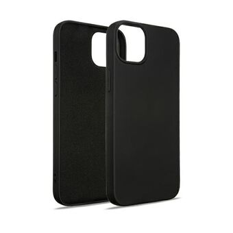 Beline Case Silicone iPhone 14 Plus 6.7" zwart/zwart