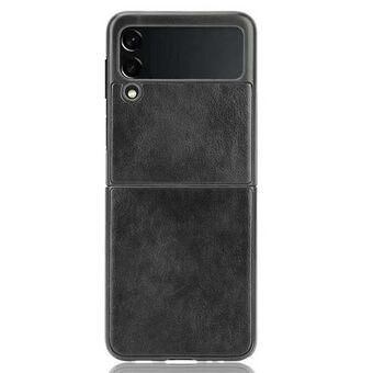 Beline Leren Case Samsung Z Flip 4 zwart/zwart