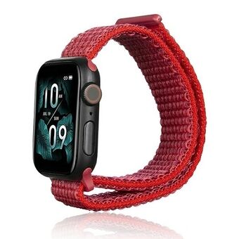 Beline Apple Watch Nylon band 42/45/45/49mm rood/rood