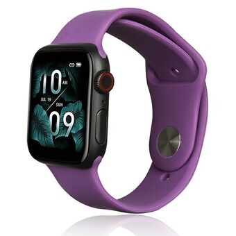 Beline Apple Watch Siliconen band 38/40/41mm paars/paars