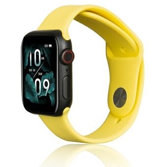 Beline Apple Watch Siliconen band 38/40/41mm geel/geel
