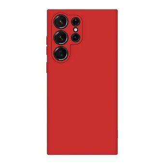 Beline Siliconen Hoesje Samsung S23 Ultra S918 rood/rood