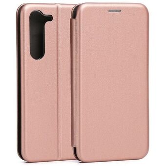 Beline Book Magnetic Case Samsung S23 S911 rosé goud/rosé goud