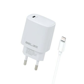 Beline Ład. siec. 1x USB-C 20W + kabel lightning biała /white PD3.0  BLNCW20L

Beline lader. netwerk. 1x USB-C 20W + witte lightning kabel / wit PD3.0 BLNCW20L