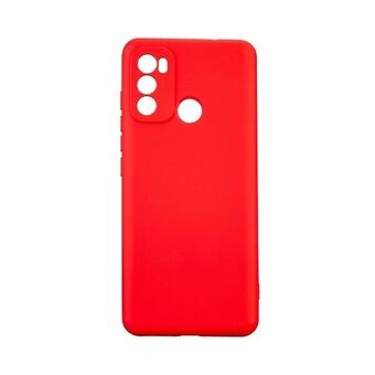 Beline Siliconen hoesje Motorola Moto G60 rood/rood