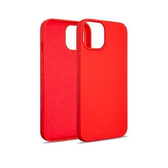 Beline Etui Silicone iPhone 15 6,1" rood