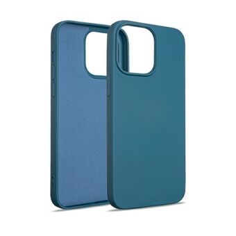 Beline hoesje van siliconen voor iPhone 15 Pro Max 6,7" in het blauw