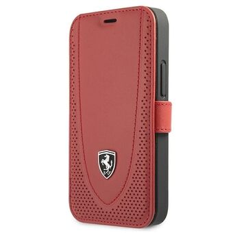 Ferrari iPhone 12 Mini Red Book Off Track Geperforeerd