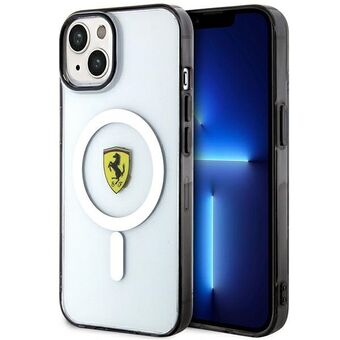 Ferrari FEHMP14MURKT iPhone 14 Plus 6,7" doorzichtige/transparante hardcase Outline Magsafe