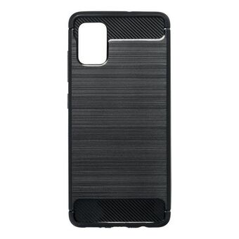 Beline Case Carbon Samsung M51 M515 zwart/zwart