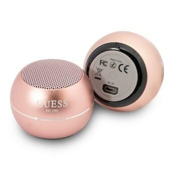 Guess Bluetooth speaker GUWSALGEP Speaker mini roze/roze