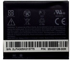 Batterij voor HTC HD2 1230mAh (BA S400) bulk