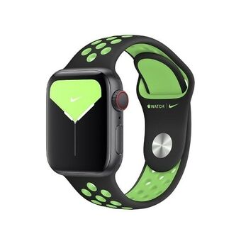 Apple Watch Band MXQW2FE/A 38/40/41mm Nike Sport Brand Zwart-Lime/Zwart-Lime Blast