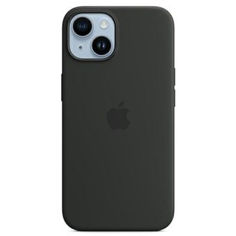 Apple MPT33ZM/A iPhone 14 Plus 6,7" MagSafe zwart/middernacht siliconen hoesje
