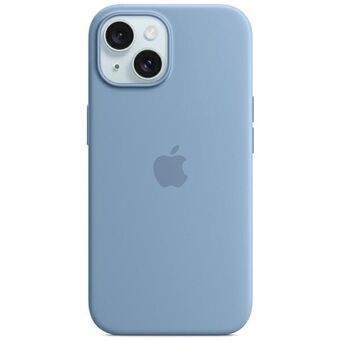 Etui Apple MT0Y3ZM/A iPhone 15 6.1" MagSafe zimowy błękit/winter blue Silicone Case

Vertaling: Hoesje Apple MT0Y3ZM/A voor iPhone 15 6.1" MagSafe in wintervlug/blauwe siliconen hoes