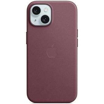 Etui Apple MT3E3ZM/A iPhone 15 6.1" MagSafe czerowna morwa/mulberry FineWoven Case

Vertaling: 

Hoesje Apple MT3E3ZM/A voor iPhone 15 6.1" MagSafe in kers/mulberry-kleur FineWoven Case.