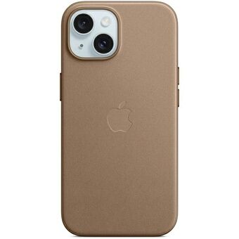Etui Apple MT473ZM/A iPhone 15 Plus 6.7" MagSafe jasnobrązowy/taupe FineWoven Case

Vertaling: 
Hoesje Apple MT473ZM/A iPhone 15 Plus 6.7" MagSafe in lichtbruin/taupe FineWoven Case