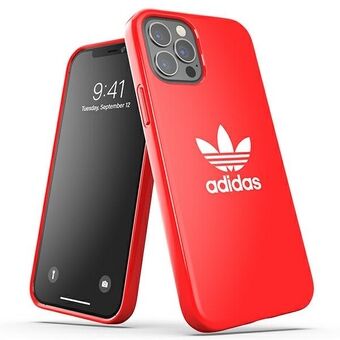 Adidas OR SnapCase Trefoil iPhone 12 / iPhone 12 Pro Rood