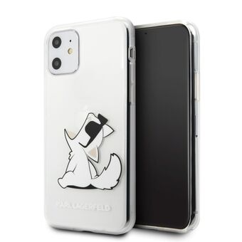 Karl Lagerfeld KLHCN61CFNRC iPhone 11 6.1"/ Xr hardcase transparant Choupette Fun