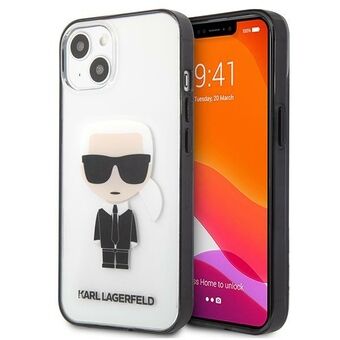 Karl Lagerfeld iPhone 13 Mini Transparant Iconisch Karl