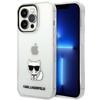 Karl Lagerfeld KLHCP14XCTTR iPhone 14 Pro Max 6,7" hardcase doorzichtig/transparant Choupette Body