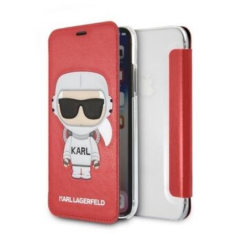 Karl Lagerfeld KFLLBKPXKSCORE iPhone X/ XS plank rood/rood Karl Space Cosmonaut