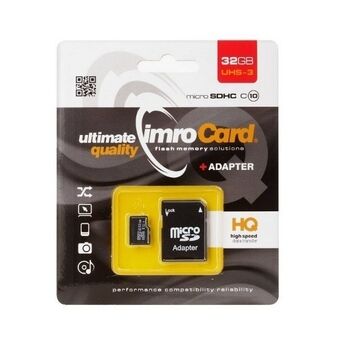 Karta geheugen microSD 32GB Imro+ adp 10C UHS-3