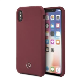 Mercedes MEHCPXSILRE iPhone X/Xs hardcase rood/rood