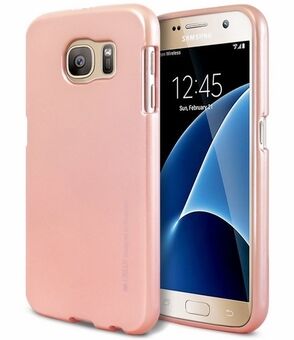 Mercury I-Jelly Huawei P40 Lite E roze goud / roze goud