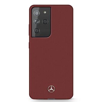 Mercedes MEHCS21LSILRE S21 Ultra G998 rood / rood hardcase Silicone Line