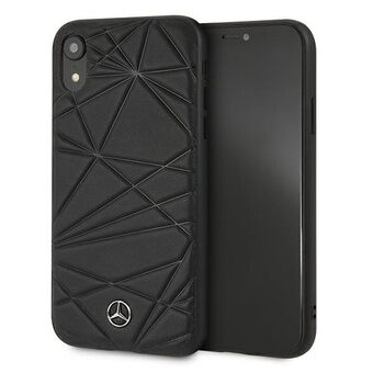 Mercedes MEPERHCI61QGLBK iPhone Xr zwart/zwart hardcase Twister