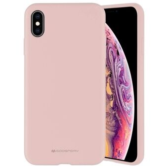 Mercury Silicone iPhone 13 / 14 / 15 6.1" in roze-zandkleurig/roze zand.