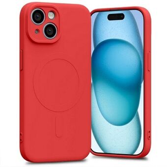 Mercury MagSafe Semi-Silicone iPhone 15 / 14 / 13 6,1" rood