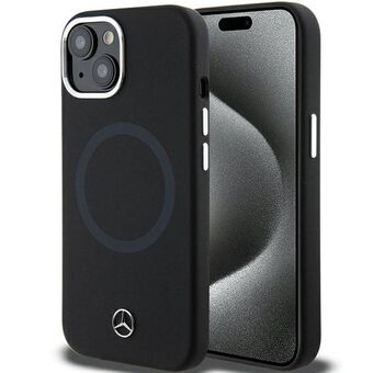 Mercedes MEHMP15S23SCMK iPhone 15 6.1" zwart hardcase siliconen Bicolor MagSafe