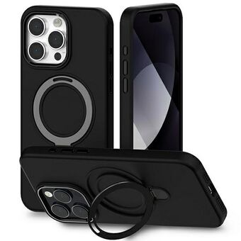 Mercury MagSafe Stand Siliconen iPhone 15 Pro Max 6,7" zwart