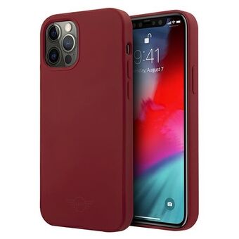 Mini MIHCP12LSLTRE iPhone 12 Pro Max 6,7" rood/rood hardcase Silicone Tone On Tone