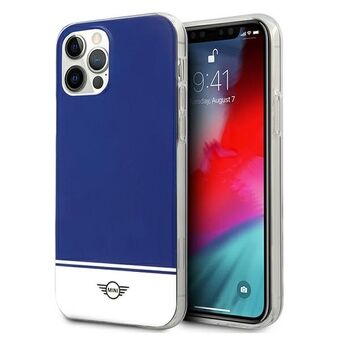Mini MIHCP12LPCUBINA iPhone 12 Pro Max 6,7" marineblauw/marineblauw harde hoes Stripe Collection
