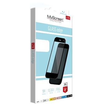 MS Lite Glass Edge Pocophone F1 zwart/zwart
