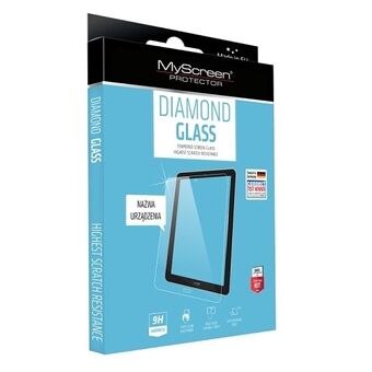 MS Diamond Glass iPad 10,2" 2019 is een gehard glas.